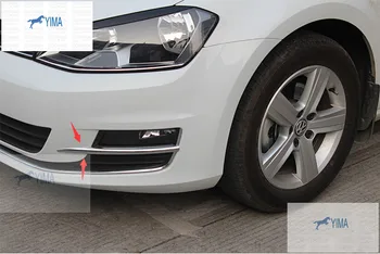 Príslušenstvo Pre VW Golf 7 2016 hatchback ABS, Predné Hmlové svetlo Lampy Obočie Kryt Výbava