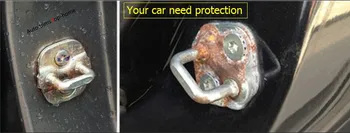 Príslušenstvo Toyota Highlander 2009 - 2017 Dverí Zamky Chránič Kryt Pracka na Ochranu auta