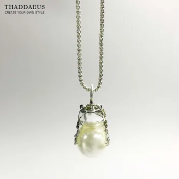 Prívesok Žaba A Pearl,2017 Úplne Nové Módne Trendy Šperkov Thomas Štýl Bijoux Náhrdelník Príslušenstvo Darček Pre Ts Duša Ženy