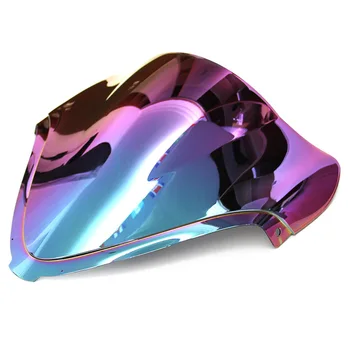 Prúdenie vzduchu Nastaviteľné Dvojité Bublina čelné Sklo/čelného skla Pre Suzuki Hayabusa GSXR1300 2008-2016 08-16 Magic-Svetlo irídium Farba