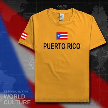 Puerto Rico mužov tričko fashion 2017 jersey národ tímu bavlna tričko oblečenie tees krajiny športových telocvične Rican PRI PR