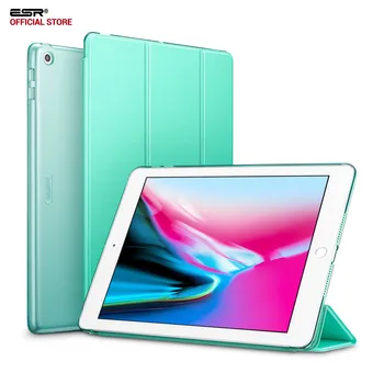 Puzdro pre iPad 9.7 2018, ESR Hurá Farba PU Kožené+Ultra Tenký, Ľahký PC Zadný Kryt puzdro pre iPad 2018 Nový model