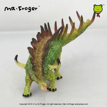 Pán Froger Kentrosaurus Model šachovnice hračky nastaviť Zoo modelovanie Plastové Pevné Dinosaura Klasická Hračka Pre Deti, Animal Model roztomilý