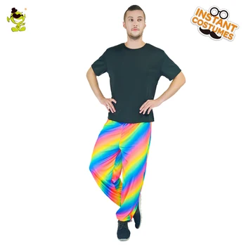 Pánske Rainbow Nohavice Fandiť Strán, Farebné Dúhy Nohavice Pre Klub Muž Nohavice