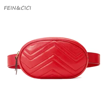 Pás taška ženy Pás fanny Pack pás taška luxusné značky kože hrudníka kabelka červená čierna farba 2018 nové módne vysoká kvalita