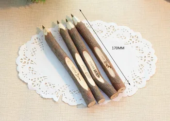 Pôvodné Eco-drevené pero Môže byť prispôsobený tvorivé rastlín pobočiek plavidlá pero ako darček adversting kancelárske použitie /comapny logo