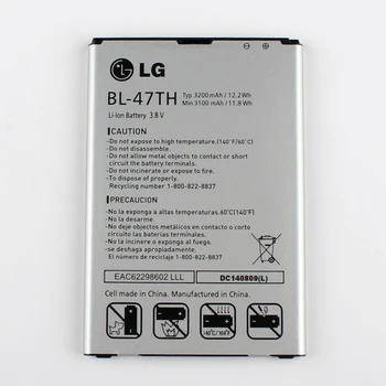 Pôvodné LG BL-47. Batéria Pre LG Optimus G Pro 2 F350 F350K F350S F350L D837 D838 3200mAh