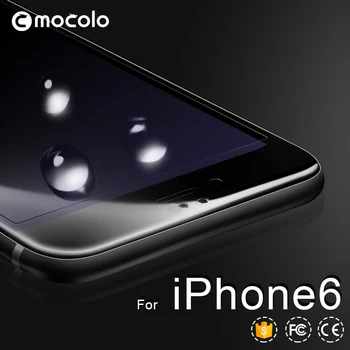 Pôvodné Mocolo Pre iPhone 6 Tvrdeného Skla 3D Hrany Screen Protector Film Plný Kryt Proti Modré Svetlo Pre iPhone 6 S Plus