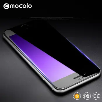Pôvodné Mocolo Pre iPhone 6 Tvrdeného Skla 3D Hrany Screen Protector Film Plný Kryt Proti Modré Svetlo Pre iPhone 6 S Plus