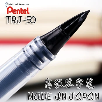 Pôvodné Pentel TRJ50 Pero Rozšírené Cítil hrotom 0,4 mm a 0,7 mm Čierna/Červená/Modrá Pre Náčrt Karikatúry Dizajn