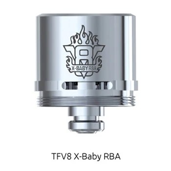 Pôvodné SMOK TFV8 X-Baby RBA Cievka 0.35 ohm Dual Coil Hlava pre SMOK TFV8 X-Baby Nádrž Rozprašovač Elektronická Cigareta Náhradných dielov
