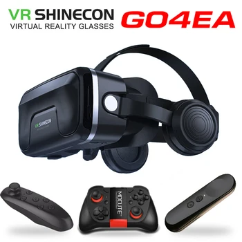 Pôvodné VR shinecon 6.0 headset upgrade verzia virtuálnej reality okuliare 3D VR okuliare headset prilby Game box Hra box VR BOX