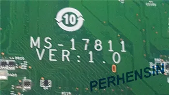 Pôvodný PRE MSI GT72 NOTEBOOK DOSKA S I7 CPU MS-ROKU 1781 MS-17811 fungujú Perfektne