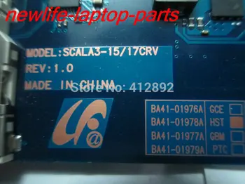Pôvodný pre NP300E5C doske Scala3-15/17CRV BA41-01978A DDR3 maiboard test rýchlu loď