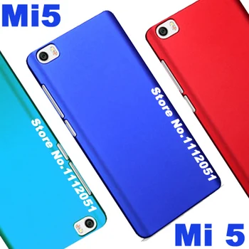 Pôvodný Xiao mi5 mi 5 m5 puzdro plastové Red/Black/Blue Print pc prípad pre Xiao mi5 telefón prípade