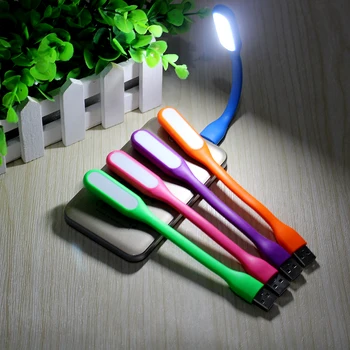 Pôvodný Xiao USB LED Svetlo na Čítanie Vylepšená Verzia 5V 1.2 W Prenosné Energeticky úsporné LED Lampa s Nastaviteľným Ramenom Pre PC, Notebook