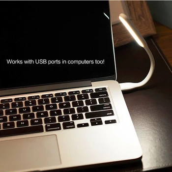 Pôvodný Xiao USB Ventilátor + mijia USB LED Svetlo, Mini úspory Energie Pomerne Flexibilné Nastaviteľné USB Chladiaci Ventilátor Chladiča pre Power Bank