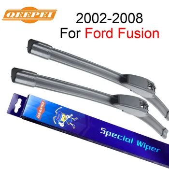 QEEPEI Stieračov Na Ford Fusion 2002-2008 Vysokej Kvality Iso9001 Prírodného Kaučuku Čisté Predné Sklo F03