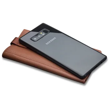 QIALINO Business Štýle puzdro pre Samsung Galaxy Note 8 Ručné Originálne Kožené Puzdro, Peňaženku Kryt Otvoru pre Kartu pre Samsung Poznámku 8