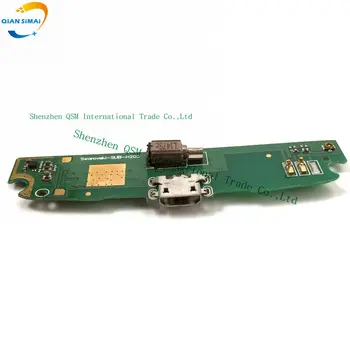 QiAN SiMAi Nový, Originálny Pravý USB Nabíjanie Doska s Flex kábel & Mikrofón pre Lenovo S820 Mobilný telefón + DropShipping