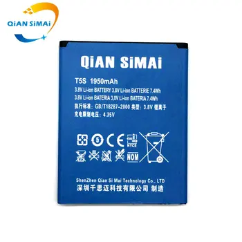 QiAN SiMAi THL T5S Batérie, Nový, Originálny 1950mAh Záložnú Batériu pre THL T5S T5 Chytrý Mobilný Telefón Na Sklade - NA Sklade
