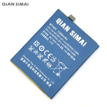 QiAN SiMAi Vysokej Kvality BT42C 3300mAh Batérie Pre MEIZU M2Note M2 Poznámka Mobilný telefón + Kódu Sledovania