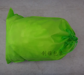 QSHOIC 50pcs/veľa 39 cm*30 cm šnúrkou taška non tkané vrece s lanom a skladovanie taška súbor dokumentu taška textílie súboru priečinok s reťazcom