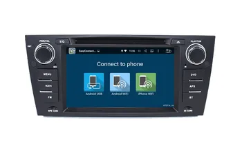 Quad Core 1024*600 Dotykový Displej Auto Stereo pre BMW E90 Android 7.1 DVD E91, Wifi, 3G, GPS, Bluetooth Rádio, SD Canbus Zadarmo Mapa+DVR