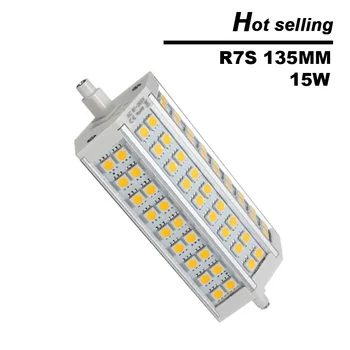 R7S LED Lampa 85V~265V 5050 smd 78 mm/118mm/135 mm/189mm 5W 10W 15W 20W Kukurica žiarovka Pozornosti nahradiť halogénové svetlomet s LED Svetlom