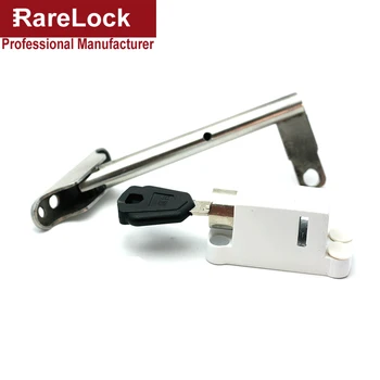 Rarelock MS91 Dieťa Bezpečnostné Okno Chain Lock na Balkón Sklenené Posuvné Dvere, Kúpeľňa Príslušenstvo Home Security Hardvéru DIY a