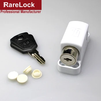 Rarelock MS91 Dieťa Bezpečnostné Okno Chain Lock na Balkón Sklenené Posuvné Dvere, Kúpeľňa Príslušenstvo Home Security Hardvéru DIY a