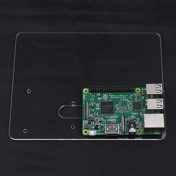 Raspberry Pi 3 Model B Akryl Prípade Namontujte Dosku DIY Prototyp Experimentálna Platforma pre UNO R3 pre Raspberry Pi 2 Veci
