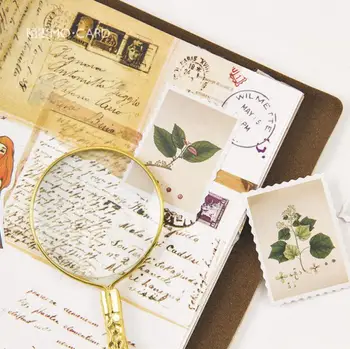 Rastlina Kolekcia Dekoračných Nálepiek Samolepiace Nálepky DIY Dekorácie Denník Nálepky Box Balík
