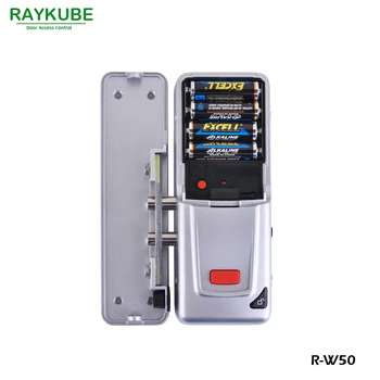 RAYKUBE Bezdrôtový Dvere, Systém Kontroly Prístupu Inteligentné Elektronické zámky Dverí S RFID Tlačidlá Diaľkového Ovládania Otvárania R-W50