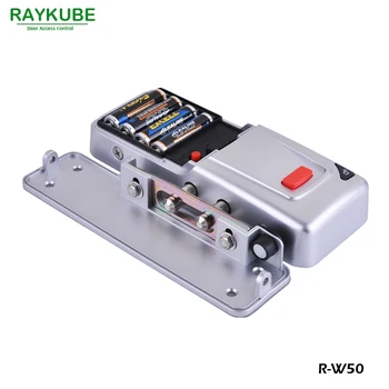 RAYKUBE Bezdrôtový Dvere, Systém Kontroly Prístupu Inteligentné Elektronické zámky Dverí S RFID Tlačidlá Diaľkového Ovládania Otvárania R-W50