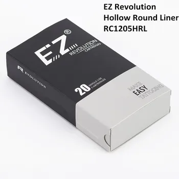 RC1205HRL Duté Okrúhle Liner - EZ Revolúcie Kazety Tetovanie Neddles #12(0.35 mm)Dlhé Taper 5,5 mm Tetovanie Dodávka 20 ks /box