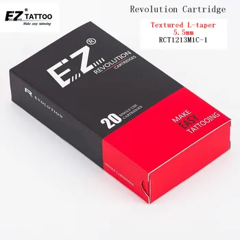 RCT1213M1C-1 20pcs/box EZ Revolúcie Tetovanie Ihiel Cartridge Zakrivené Magnum #12(0.35 mm) textúrou L-kužeľa 5,5 mm pre systém
