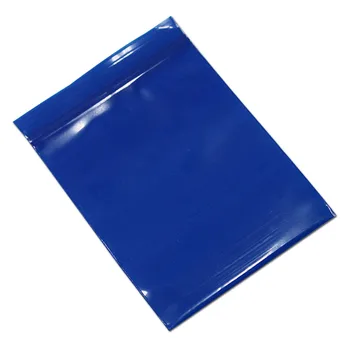 Reatil 2.5*3 cm 500Pcs/Veľa Modrá Malé Plavidlá Transparentné Ziplock Hrubé Poly Package Taška Mäkké Plastové Reclosable Balenie Vrece