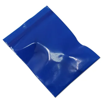 Reatil 2.5*3 cm 500Pcs/Veľa Modrá Malé Plavidlá Transparentné Ziplock Hrubé Poly Package Taška Mäkké Plastové Reclosable Balenie Vrece