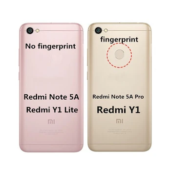 Redmi Poznámka 5A Y1 Lite Prípade Pre Xiao Redmi Poznámka 5A Prime 5 Pro Telefónu Zadný Kryt Originál Pozlátené Ťažké Chrániť Shell Coque