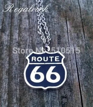 Regalrock Historic Route 66 Šperky, Prívesok Charm Náhrdelník