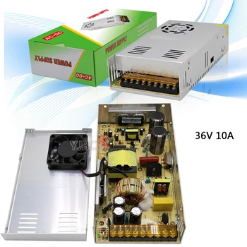 Regulované Prepínanie Napájania DC36V 3A/10A/15A Swich Ovládač Transformer AC110V 220V na 36v DC Pre LED Pásy Svetla CNC