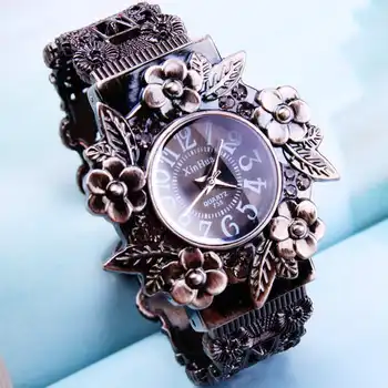 Reloj Mujer Marcas XIRHUA Módne Vintage Bangles Sledovať Ženy Drahokamu Diamond Kvet Quartz Náramkové Hodinky Balíček Ženy
