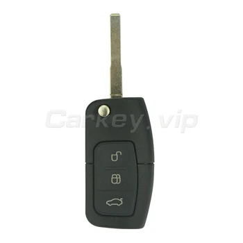 Remtekey Flip diaľkové auto kľúč pre Ford B-Max, Fiesta Zameranie Galaxy, Kuga, S-Max 2008 2009 2010 2011 ID63 80bit 433mhz 3M5T15K601AB