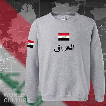 Republika Irak Iracká hoodies mužov mikina potu nový hip hop streetwear tepláková súprava národ futbalista športových 2017 Irackých IRQ