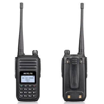 Retevis RT80 DMR Ham Rádio, Digitálny Walkie Talkie 5W 999CH UHF 400-480MHz VOX Prenosné Amatérske Rádio Vf Vysielač+Program Kábel