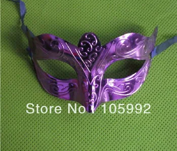Retro Kovové Benátky Karneval Masky PVC Rímsky gladiátor párty pre deti Halloween masky muž, žena, deti Maškaráda mask1pcs1opp