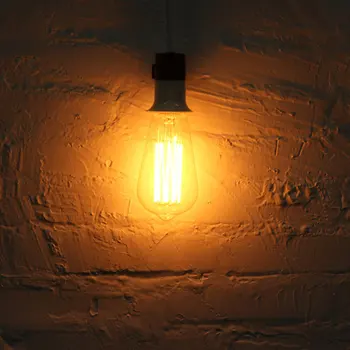 Retro lampa ST64 vintage edison žiarovka e27 žiarovka 110v 220v dovolenku osvetlenie 40 w 60 w žiarovky pre home decor