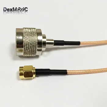 RF Anténu Wifi, Predlžovací Kábel RP SMA Samec konektor Prepínač N Mužského Pigtail adaptér RG316 15 cm