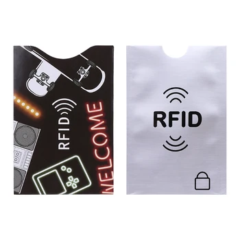 RFID Kreditná Karta puzdro Chránič Štít Držiak na Bezpečné Prípade Blokovania Rukáv THINKTHENDO 2018 Módne Nový Príchod Bežné